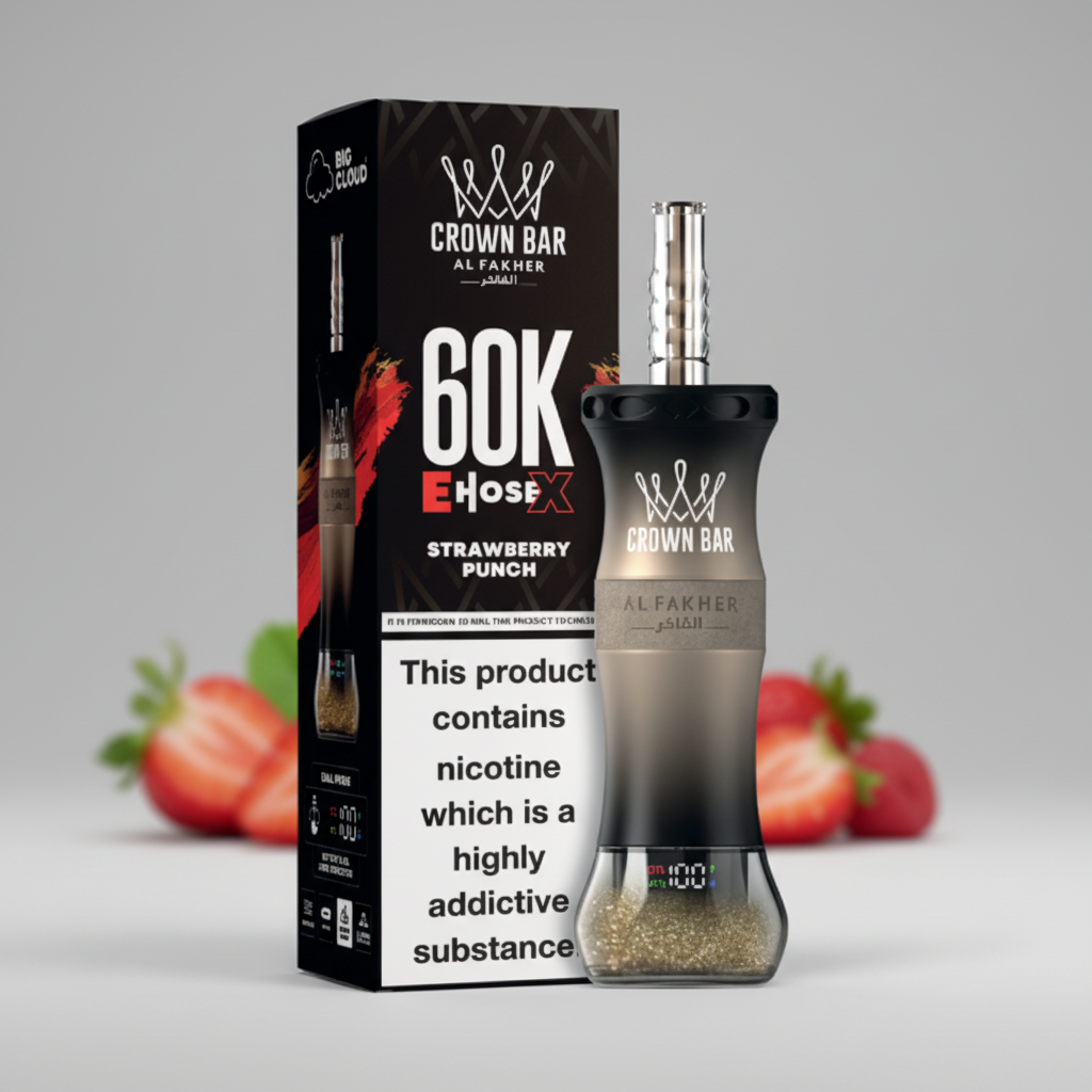 60K E-HOSE X - Strawberry Punch