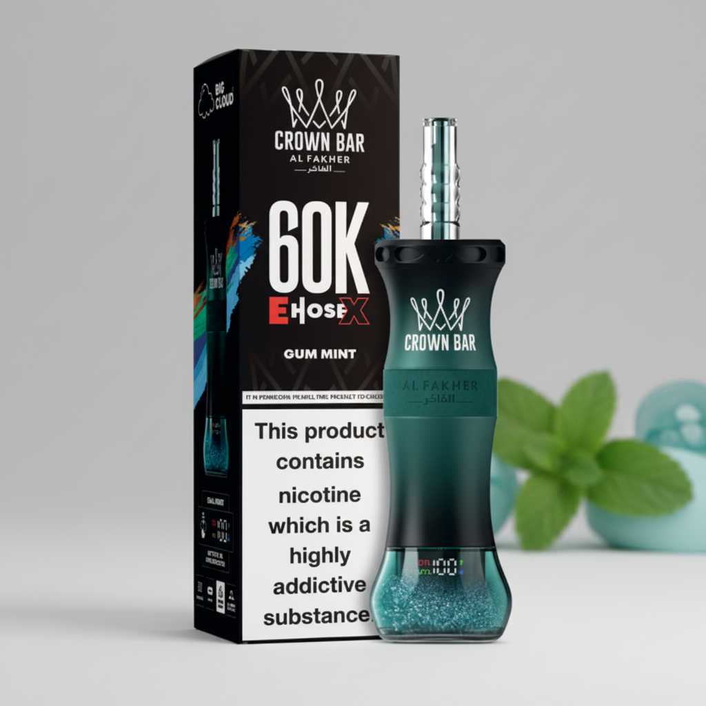60K E-HOSE - Gum Mint
