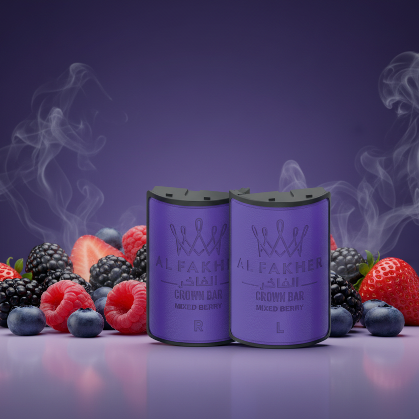 Crown Bar Al Fakher Hypermax Advanced 30K Pods – Mixed Berry (Snap Dual)