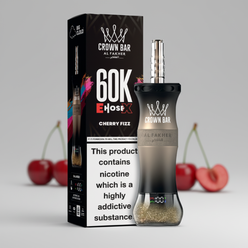 60K E-Hose X - Cherry Fizz