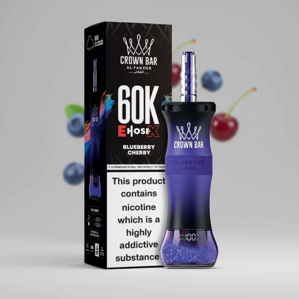 60K E-Hose X - Blueberry Cherry
