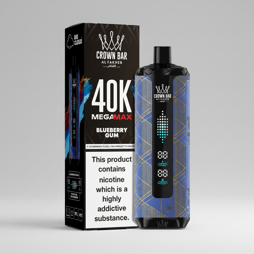 40K Mega Max – BlueBerry Gum