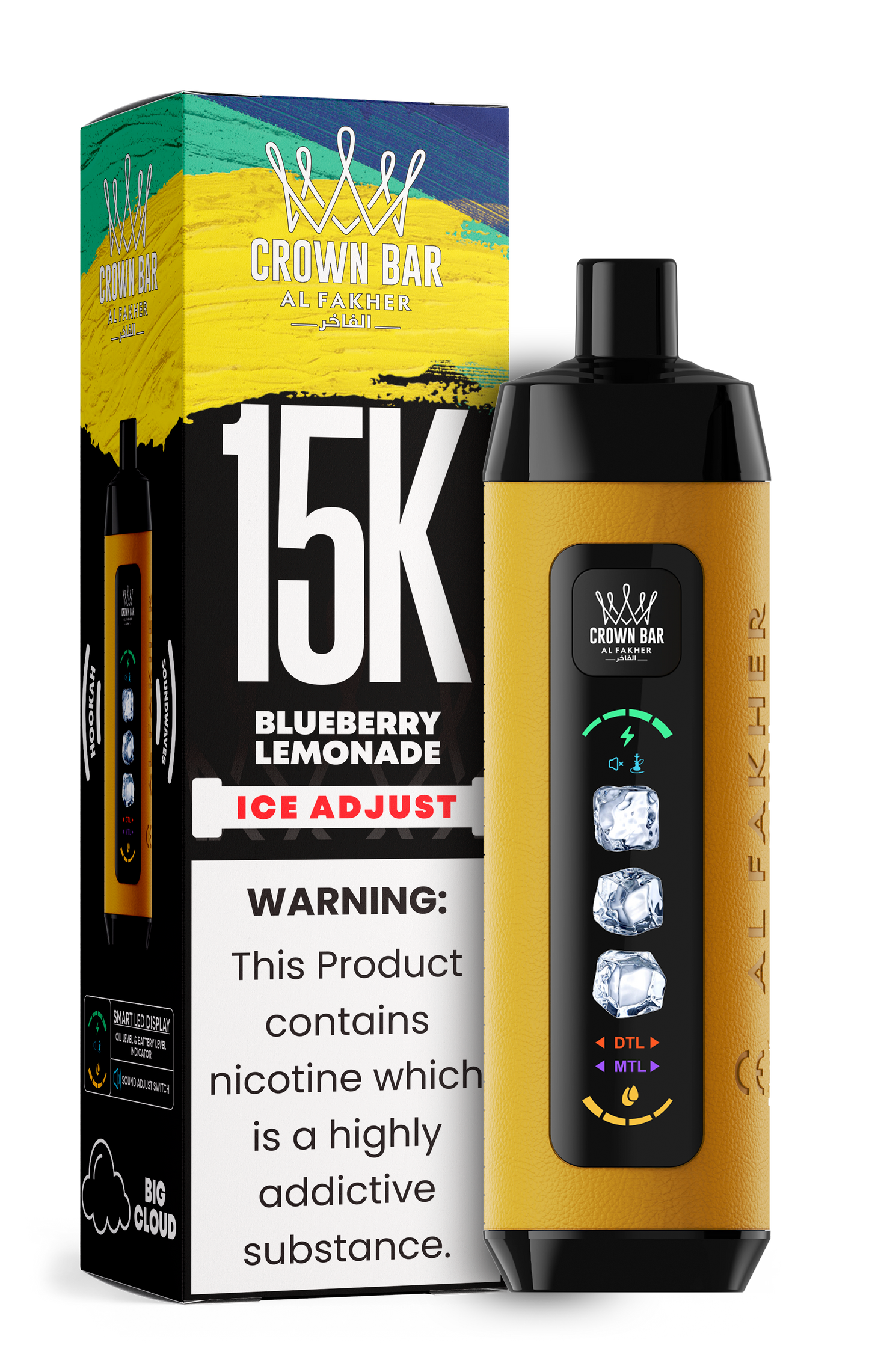 15K Ice Adjust – Blueberry Lemonade