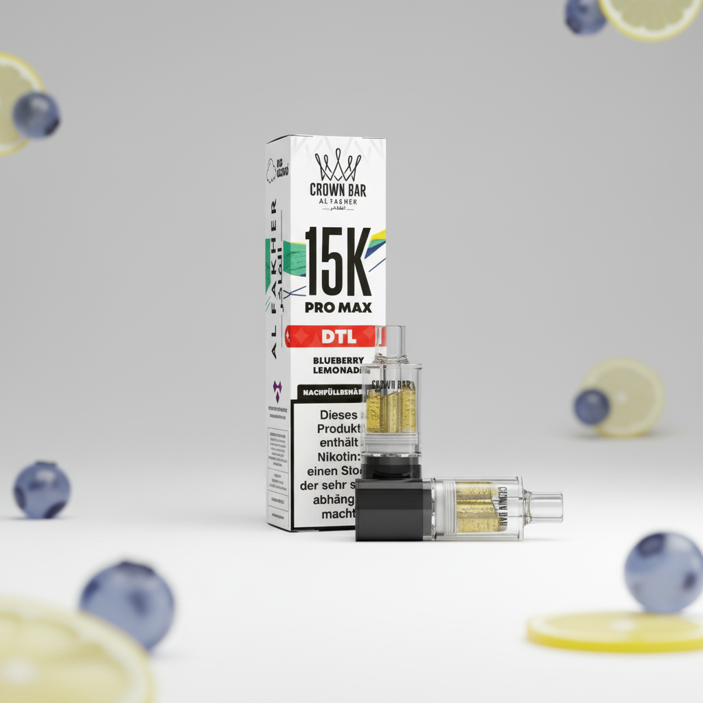 15K Pro Max MTL/DTL Pod – Blueberry LEMONLADE