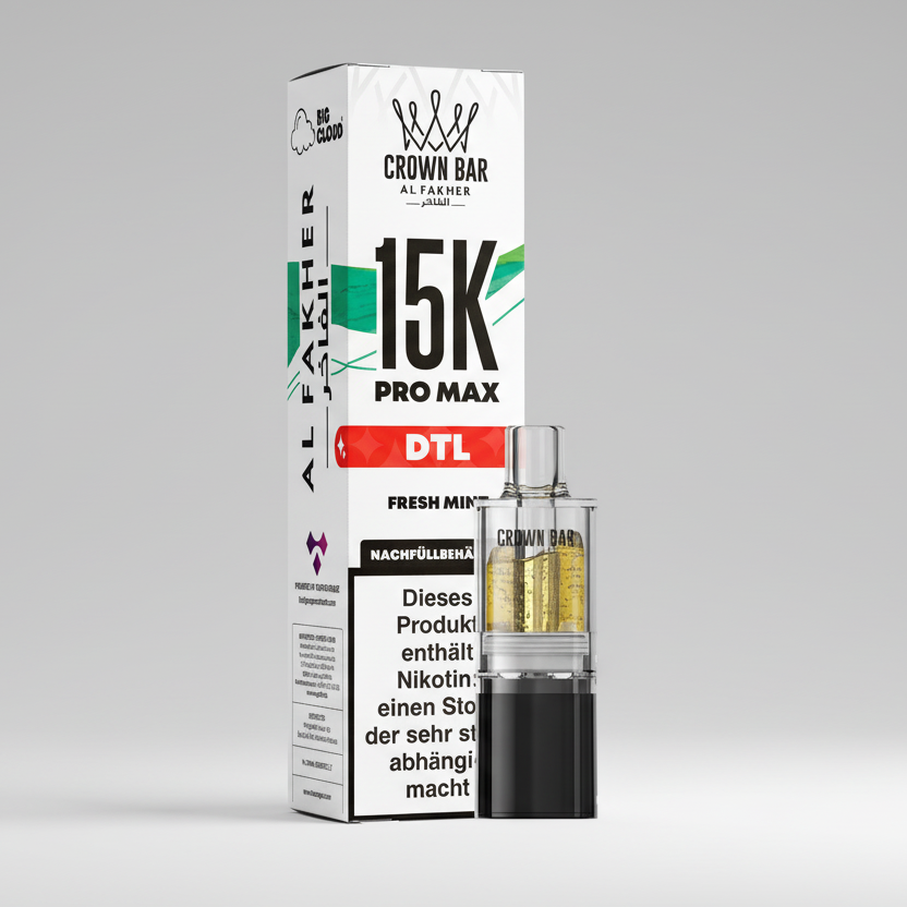 15K Pro Max MTL/DTL Pod – Fresh Mint