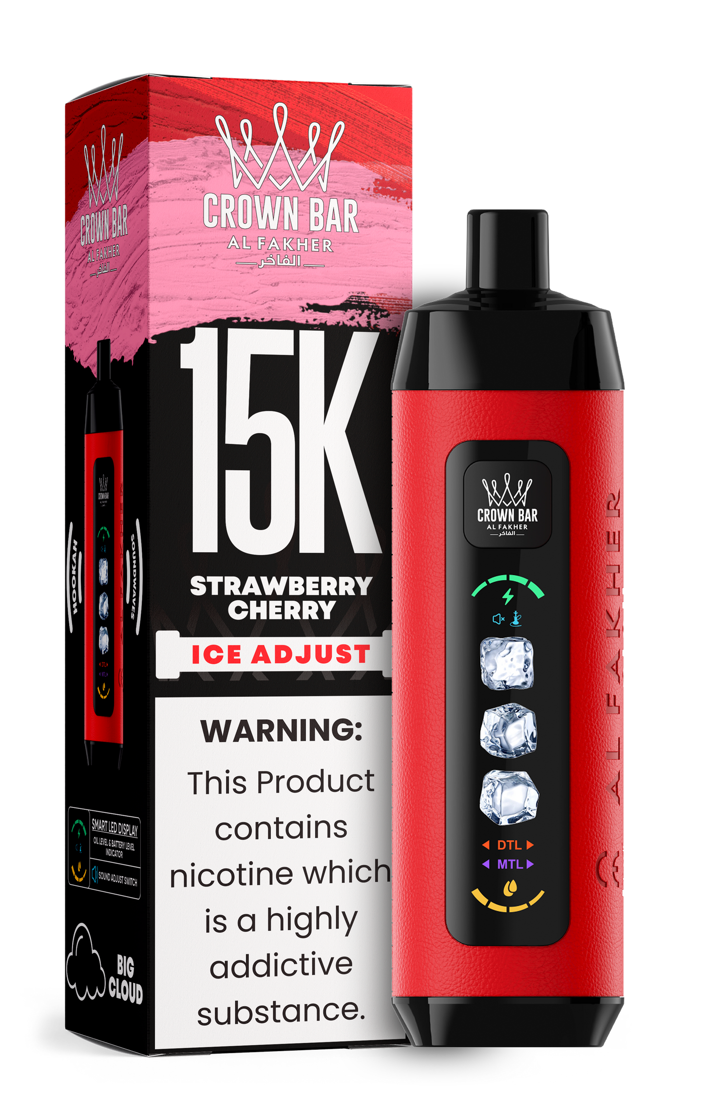 15K Ice Adjust – Strawberry Cherry