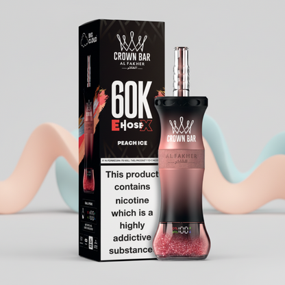 60K E-HOSE - Peach Ice