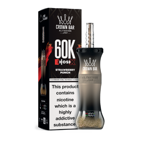 60K E-HOSE X - Strawberry Punch