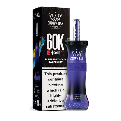 60K E-Hose X - Blueberry Sour Raspberry