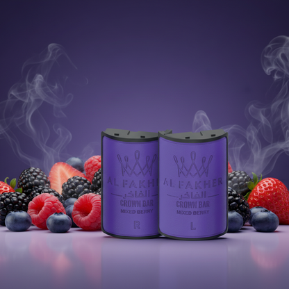 Crown Bar Al Fakher Hypermax Advanced 30K Pods – Mixed Berry (Snap Dual)