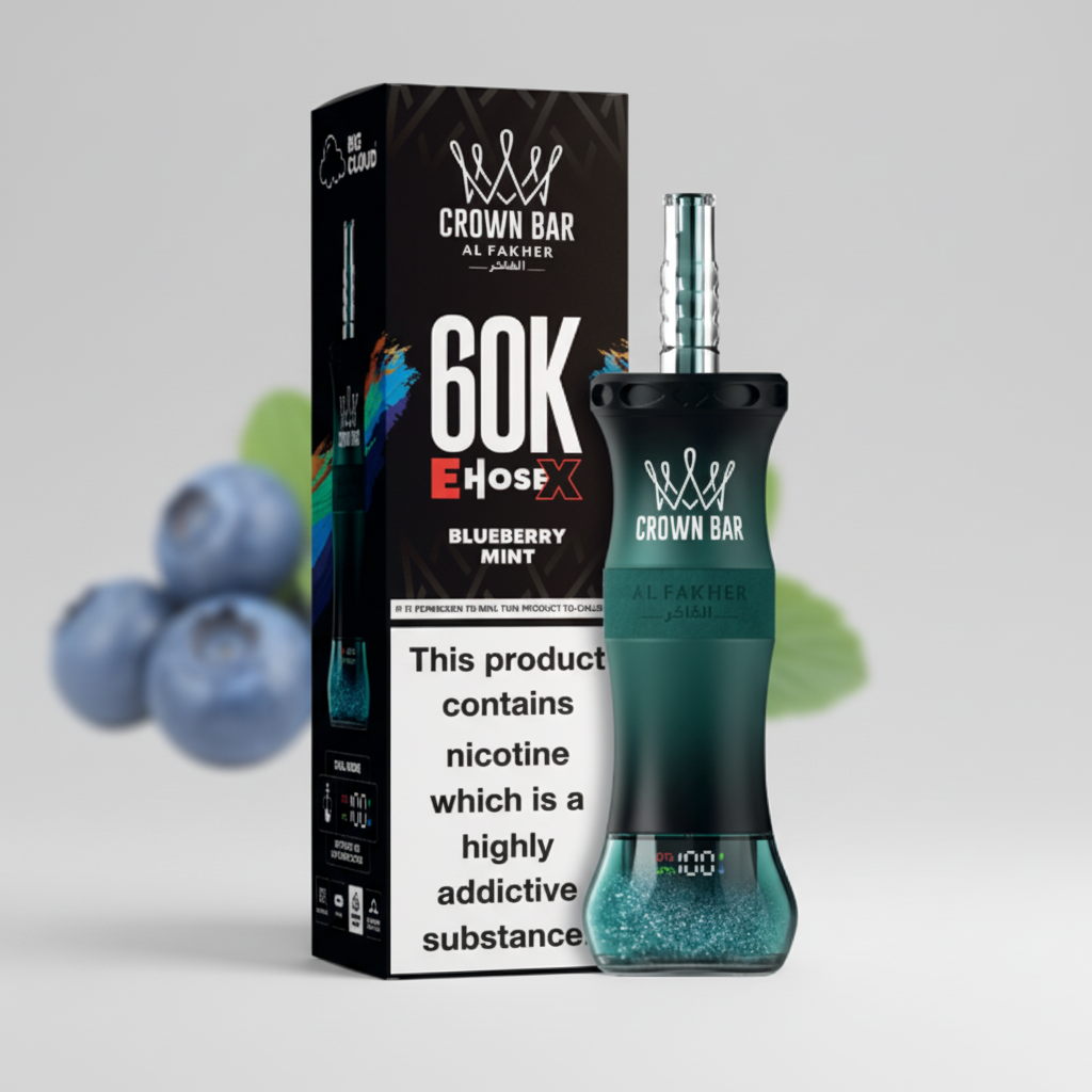 60K E-Hose X - Blueberry Mint