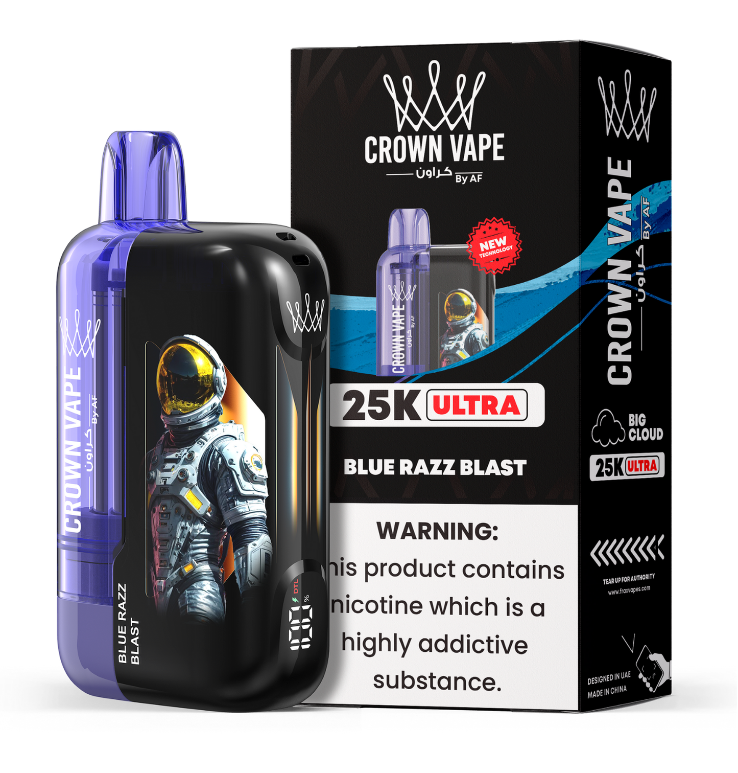 25K Ultra – Blue Razz Blast