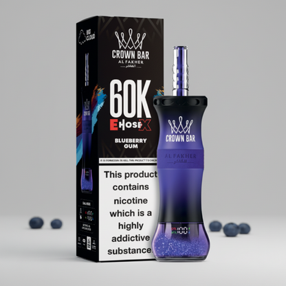 60K E-HOSE - Blueberry Gum