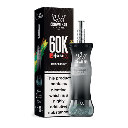 60K E-HOSE - Grape Mint