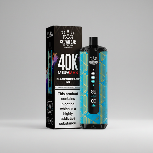 40K Mega Max – Blackcurrant Ice