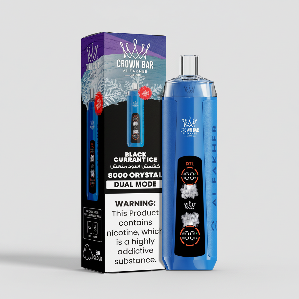 8K Crystal Dual Mode – Blackcurrant Ice