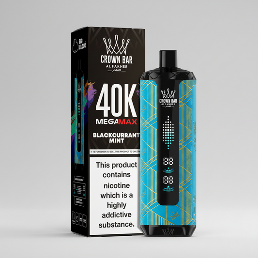 40K Mega Max – Blackcurrant Mint