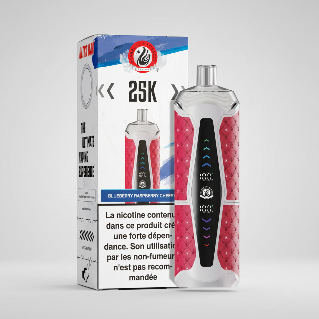 ULTRA MAX 25K - BLUEBERRY RASPBERRY CHERRY