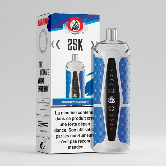 ULTRA MAX 25K - BLUEBERRY  RASPBERRY