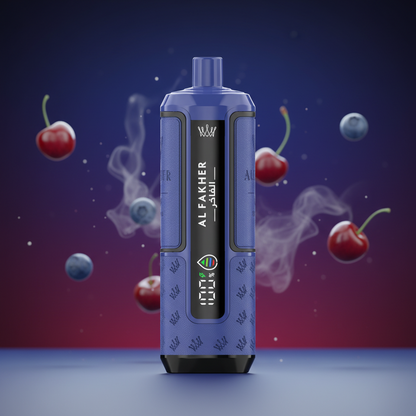 Crown Bar Al Fakher Hypermax Advanced 30K – Blueberry Cherry
