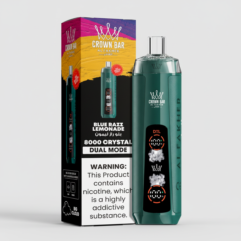 8K Crystal Dual Mode – Blue Razz Lemonade
