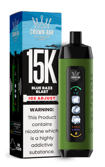 15K Ice Adjust – Blue Razz Blast