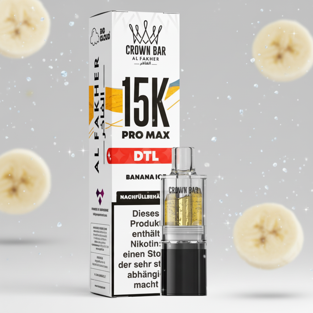 15K Pro Max MTL/DTL Pod – Banana Ice