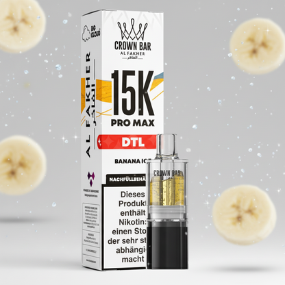 15K Pro Max MTL/DTL Pod – Banana Ice