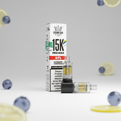 15K Pro Max MTL/DTL Pod – Blueberry LEMONLADE