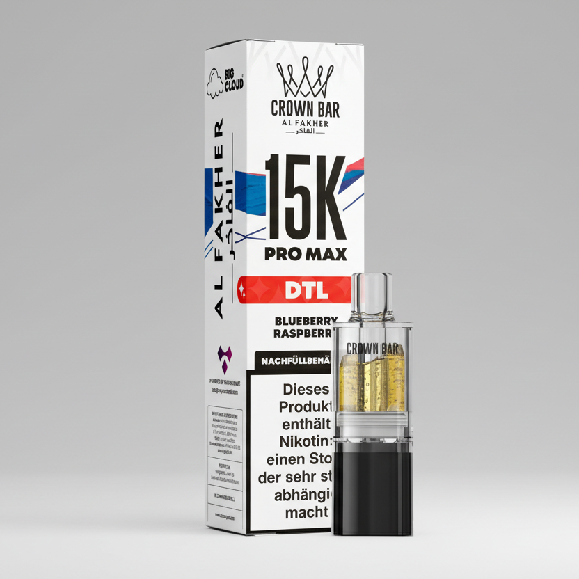15K Pro Max MTL/DTL Pod – Blueberry Raspberry