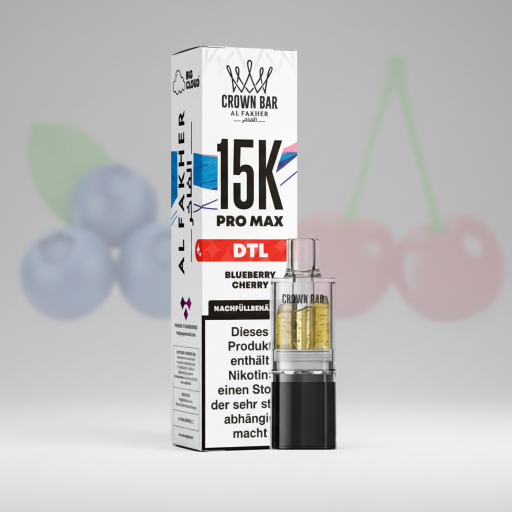 15K Pro Max MTL/DTL Pod – Blueberry cherry