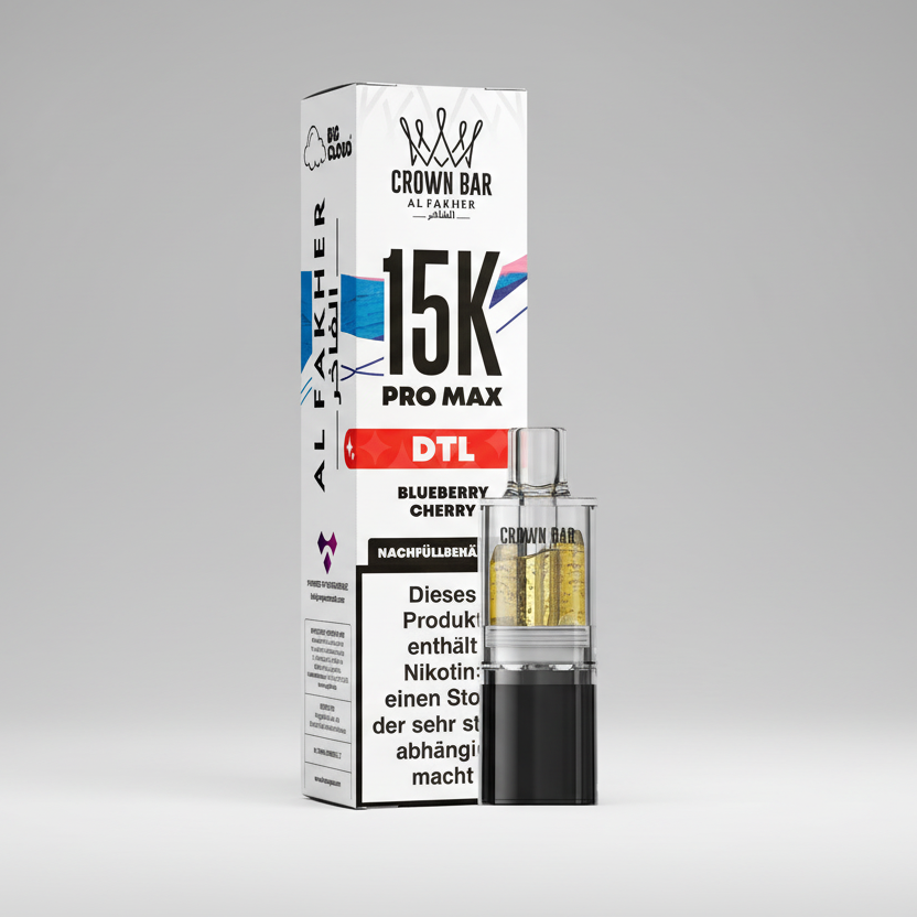 15K Pro Max MTL/DTL Pod – Blueberry cherry