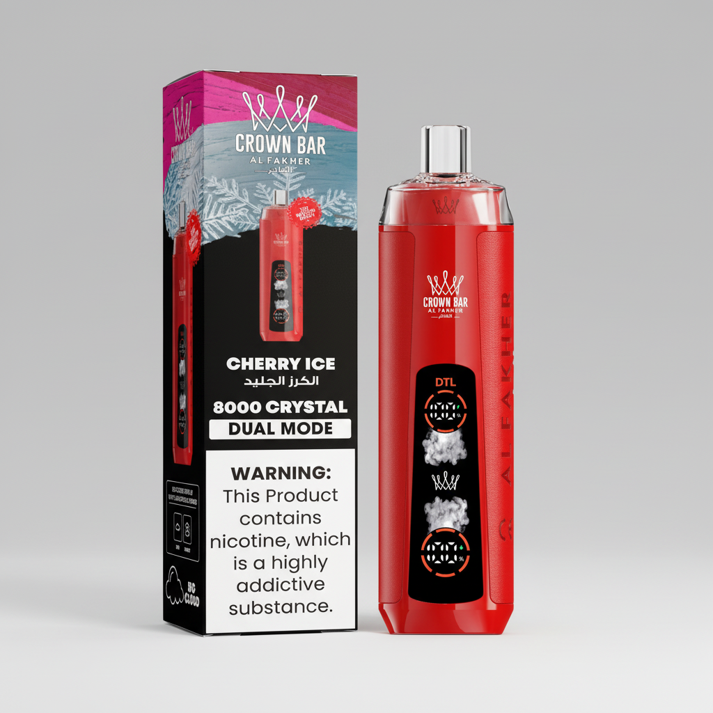 8K Crystal Dual Mode – Cherry Ice