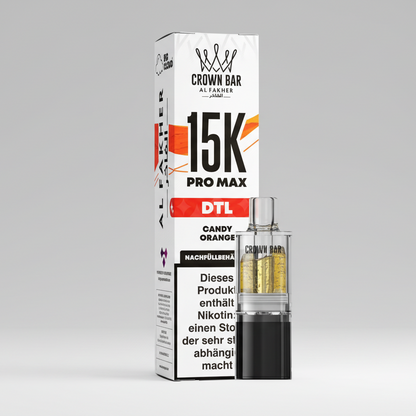 15K Pro Max MTL/DTL Pod – Candy Orange