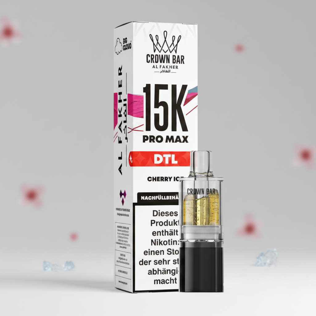 15K Pro Max MTL/DTL Pod – Cherry Ice