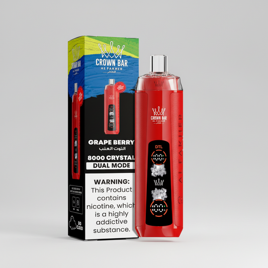 8K Crystal Dual Mode – Grape Berry