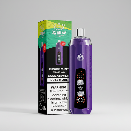 8K Crystal Dual Mode – Grape Mint
