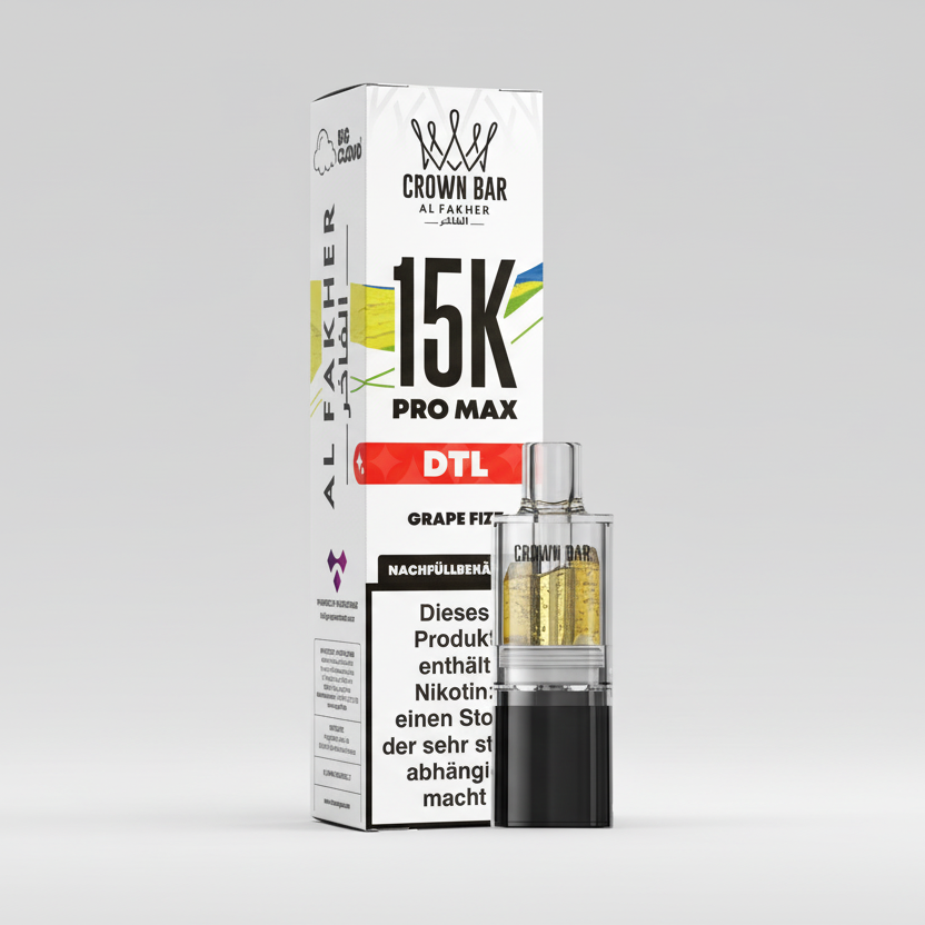 15K Pro Max MTL/DTL Pod – Grape Fizz