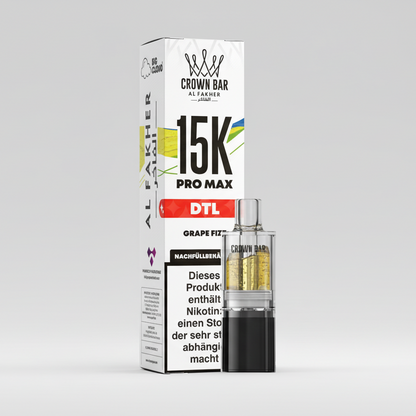 15K Pro Max MTL/DTL Pod – Grape Fizz