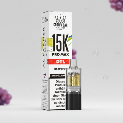 15K Pro Max MTL/DTL Pod – Grape Fizz