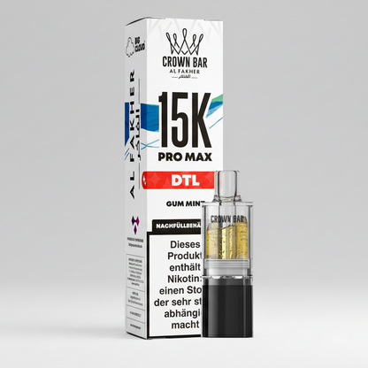 15K Pro Max MTL/DTL Pod – Gum Mint
