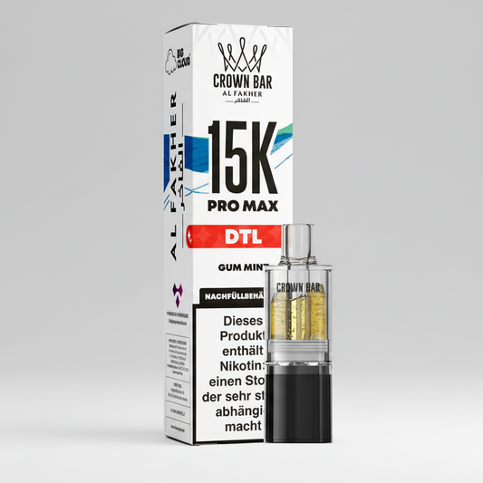 15K Pro Max MTL/DTL Pod – Gum Mint