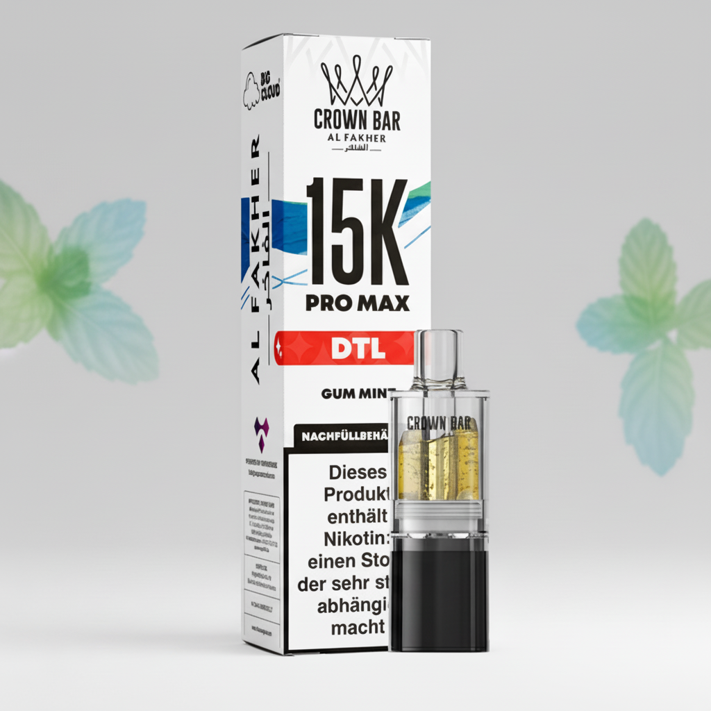 15K Pro Max MTL/DTL Pod – Gum Mint