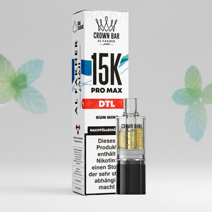 15K Pro Max MTL/DTL Pod – Gum Mint