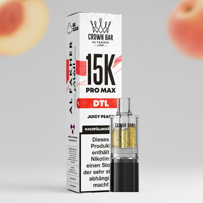 15K Pro Max MTL/DTL Pod – Juicy Peach