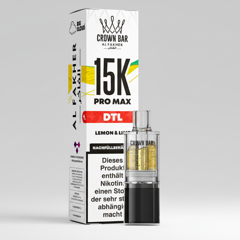 15K Pro Max MTL/DTL Pod – Lemon & Lime