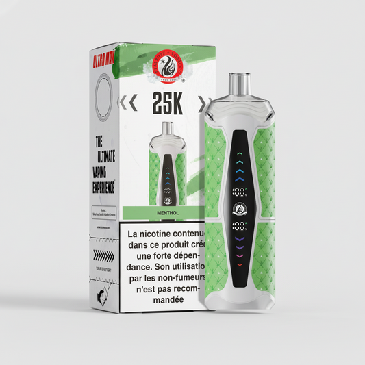ULTRA MAX 25K - MENTHOL