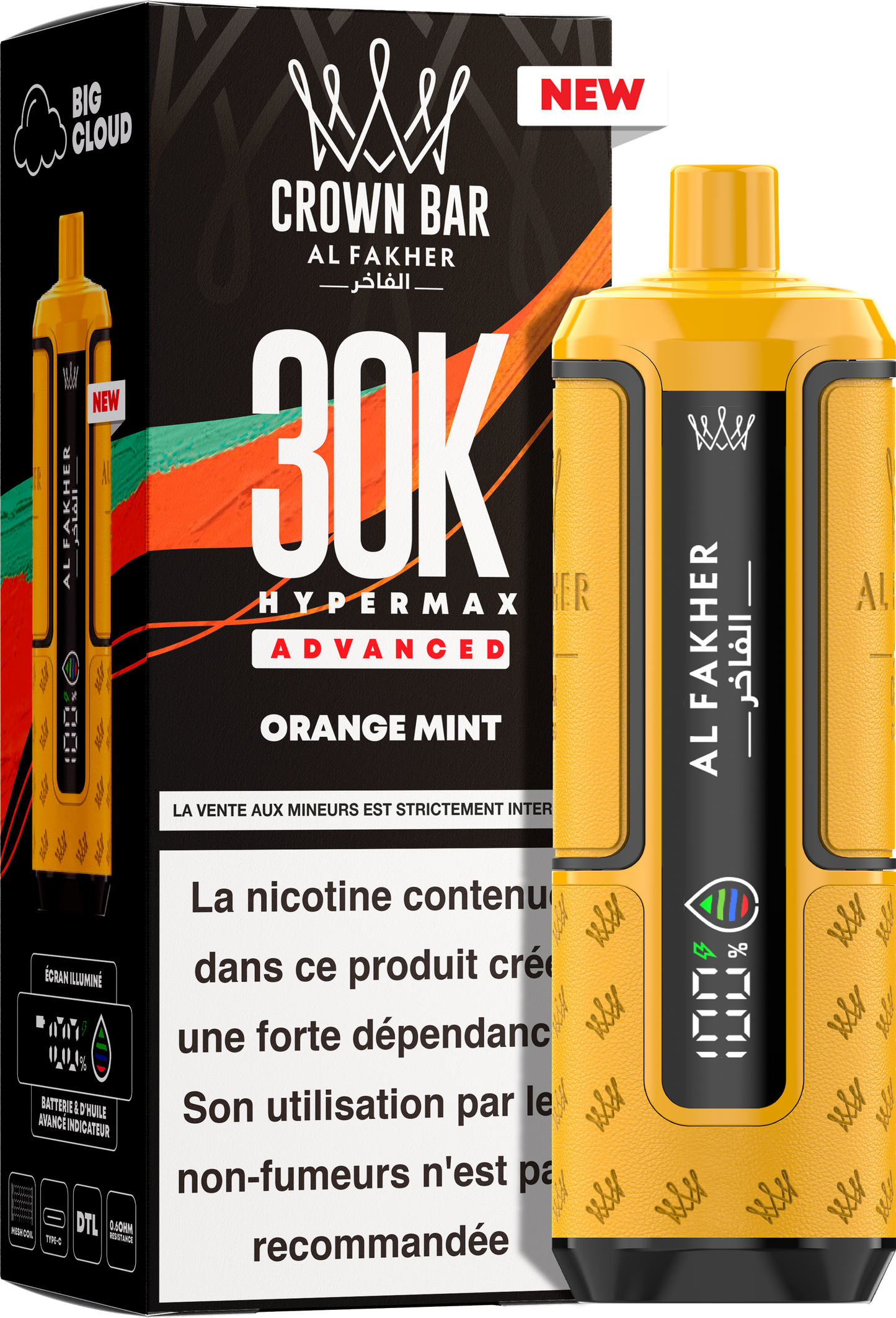 Hypermax Advanced 30K – Orange Mint