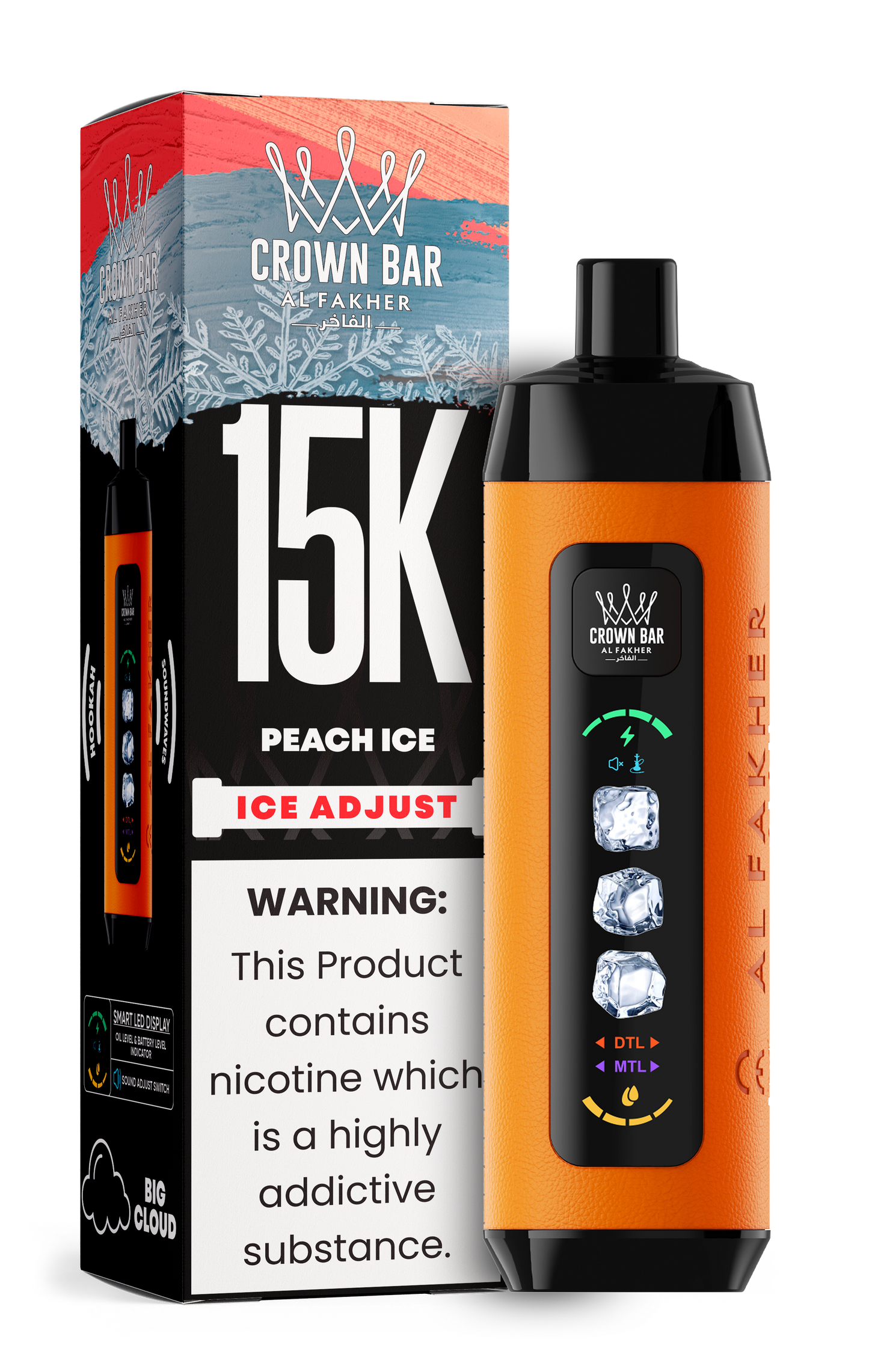 15K Ice Adjust – Peach Ice