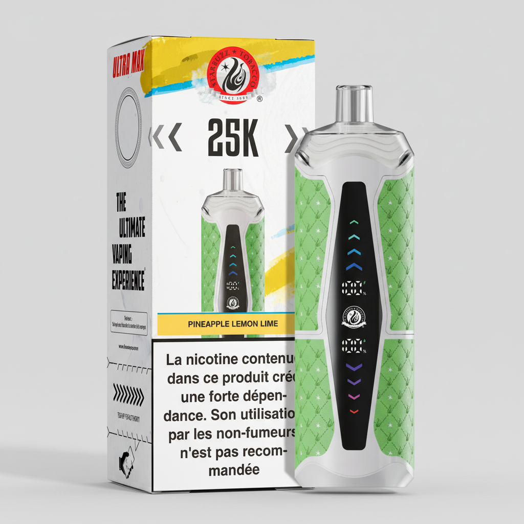 ULTRA MAX 25K - PINEAPPLE LEMON LIME